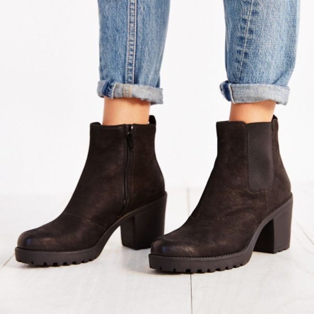 Vagabond Grace Platform Ankle Boot - Black